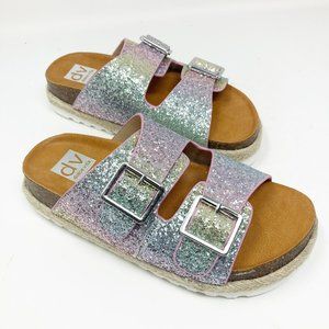 Dolce Vita Kids Cresley Glitter Slides Size 3